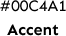 00C4A1 Accent
